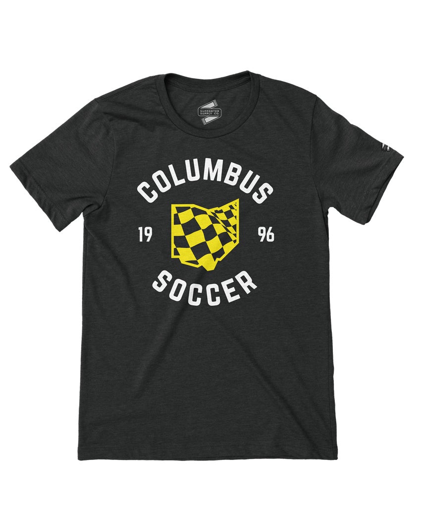  SUPPORTER SUPPLY CO. Youth Columbus Soccer Yellow Short Sleeve  Jersey (Youth Small) : Sports & Outdoors